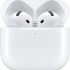 Apple AirPods 4 Wireless Earbuds, Bluetooth Headphones, with Active Noise Cancellation, Adaptive Audio, Transparency Mode, Personalized Spatial Audio, USB-C Charging Case, Wireless Charging, H2 Chip