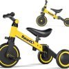 Anniversary Celebration While Stocks Last Just $ 99：Marked One 4-in-1 Kids Balance Bike and Tricycle for Ages 1-4, Toddler Bike with Adjustable Seat and Removable Pedals