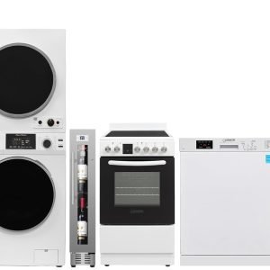 Store Anniversary Mega Sale, Amazing Price $ 99：Equator Advanced Appliances SMALL HOME 800 SQ. FT APPLIANCE PACK- Washer+Dryer+Dishwasher+Cooking Range+Refrigerator+Microwave+Wine Ref
