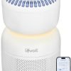 Anniversary Celebration While Stocks Last Just $ 99：LEVOIT Air Purifier for Baby with White Noise Sound Machine and Blue-Light-Free Night Light in Home Bedroom, HEPA Filter with 5 Air Quality Monitor, Removes Ultrafine Particles, Smart WiFi, Sprout