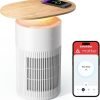 Store Anniversary Mega Sale, Amazing Price $ 99：SwitchBot Air Purifier with Night Light, CADR 400m3/h for up to 83?O, 3-Layer Filtration System removes 99.97% of pollutants, 20dB Sleep Mode, Supports Alexa&App Control, Chew-Proof Wire ideal for Pets [Energy Class E]