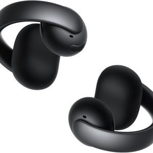 Soundcore AeroClip by Anker, Open-Ear Earbuds, Clip-On Headphones, Adaptive Comfort, Clear Calls with 4 Mics and AI, Stable Fit, 12mm Drivers for Powerful Bass, Hi-Res, Open-Ring Design