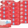 Pigeon Aqua Gentle Baby Wipes with Fliptop 70 sheets (Pack of 24)