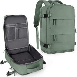 Coowoz Travel Backpack For Women Men,Carry On Backpack,Hiking Backpack Waterproof Outdoor Sports Rucksack Casual Daypack Travel Essentials